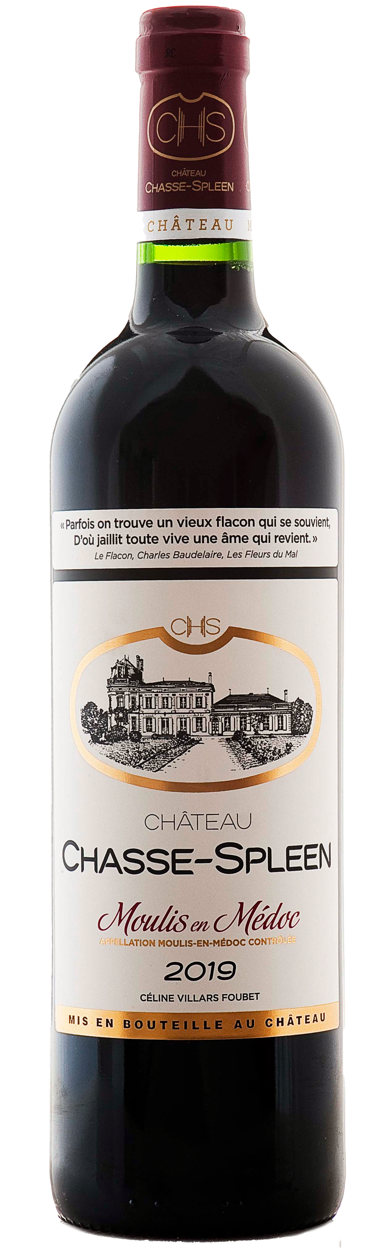 2019er Château Chasse-Spleen 0,75l