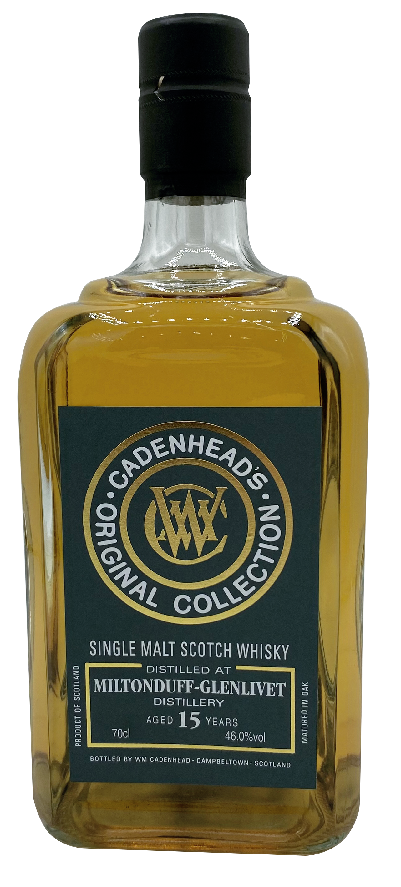 Cadenhead's Miltonduff- Glenlivet 15 Jahre Single Malt Scotch Whisky 