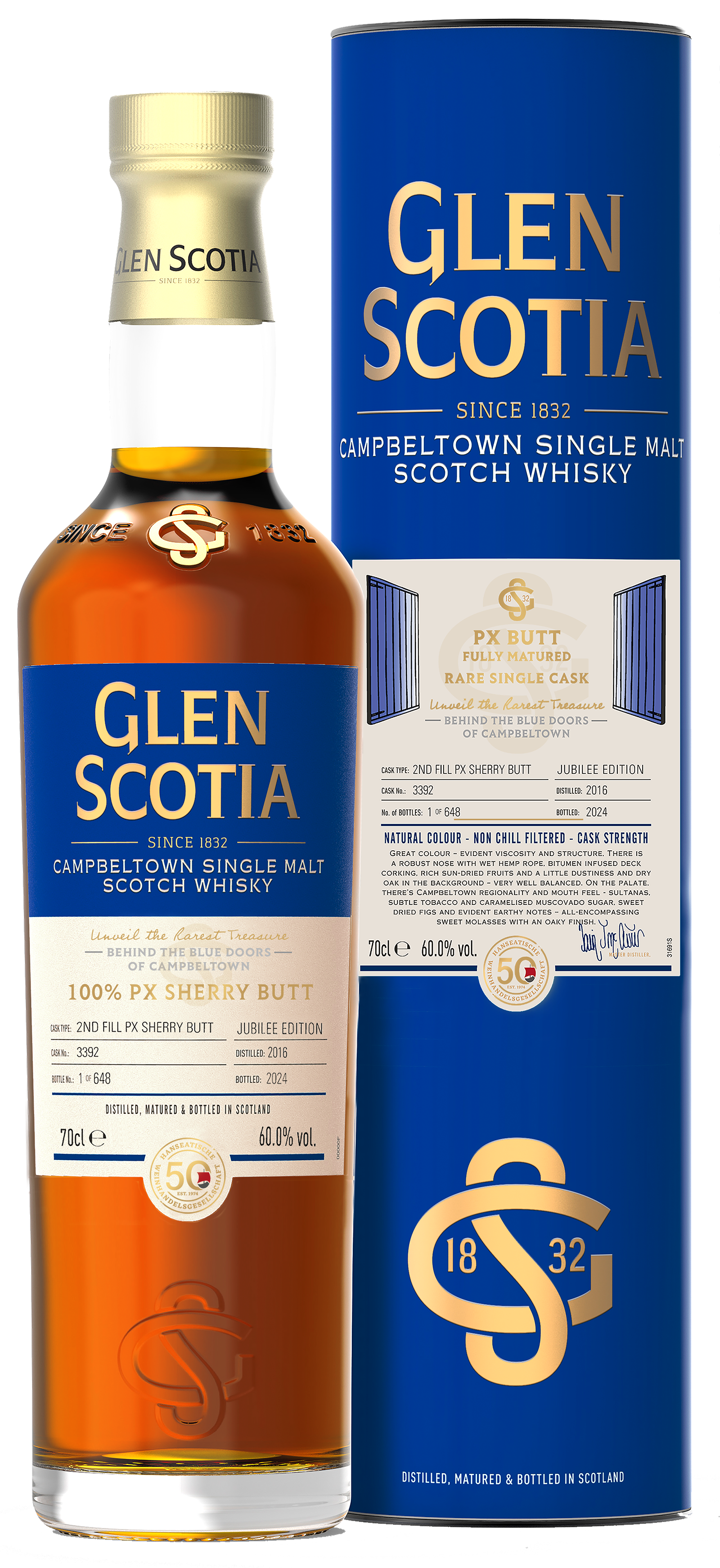 Glen Scotia 2016 · 100% PX Sherry Butt