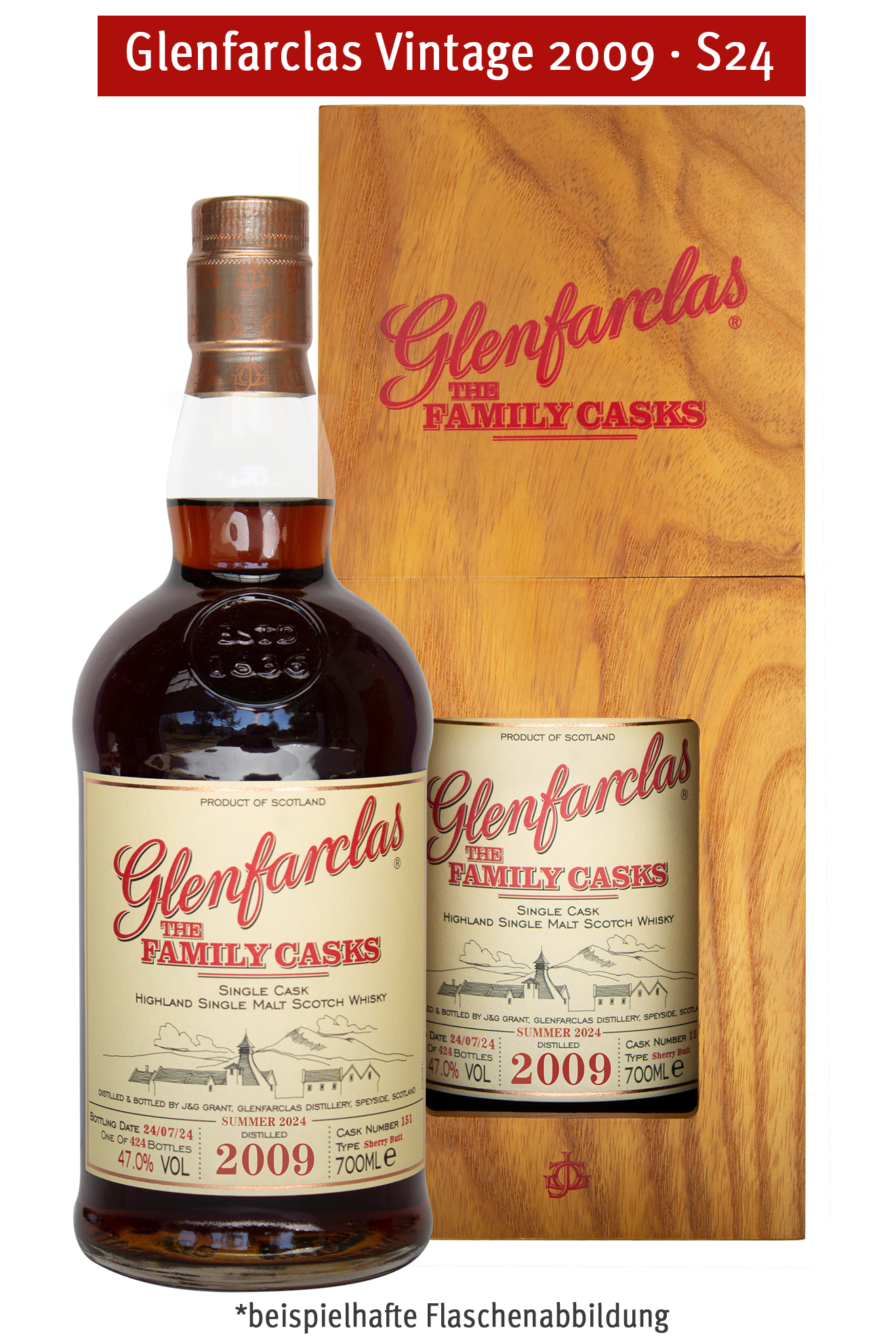 Glenfarclas FMC S24 Vintage 2009