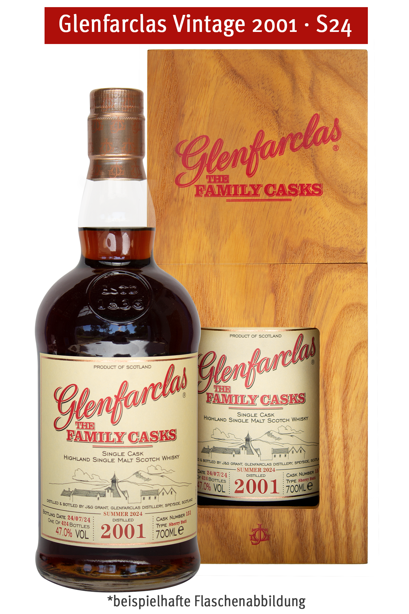 Glenfarclas FMC S24 Vintage 2001