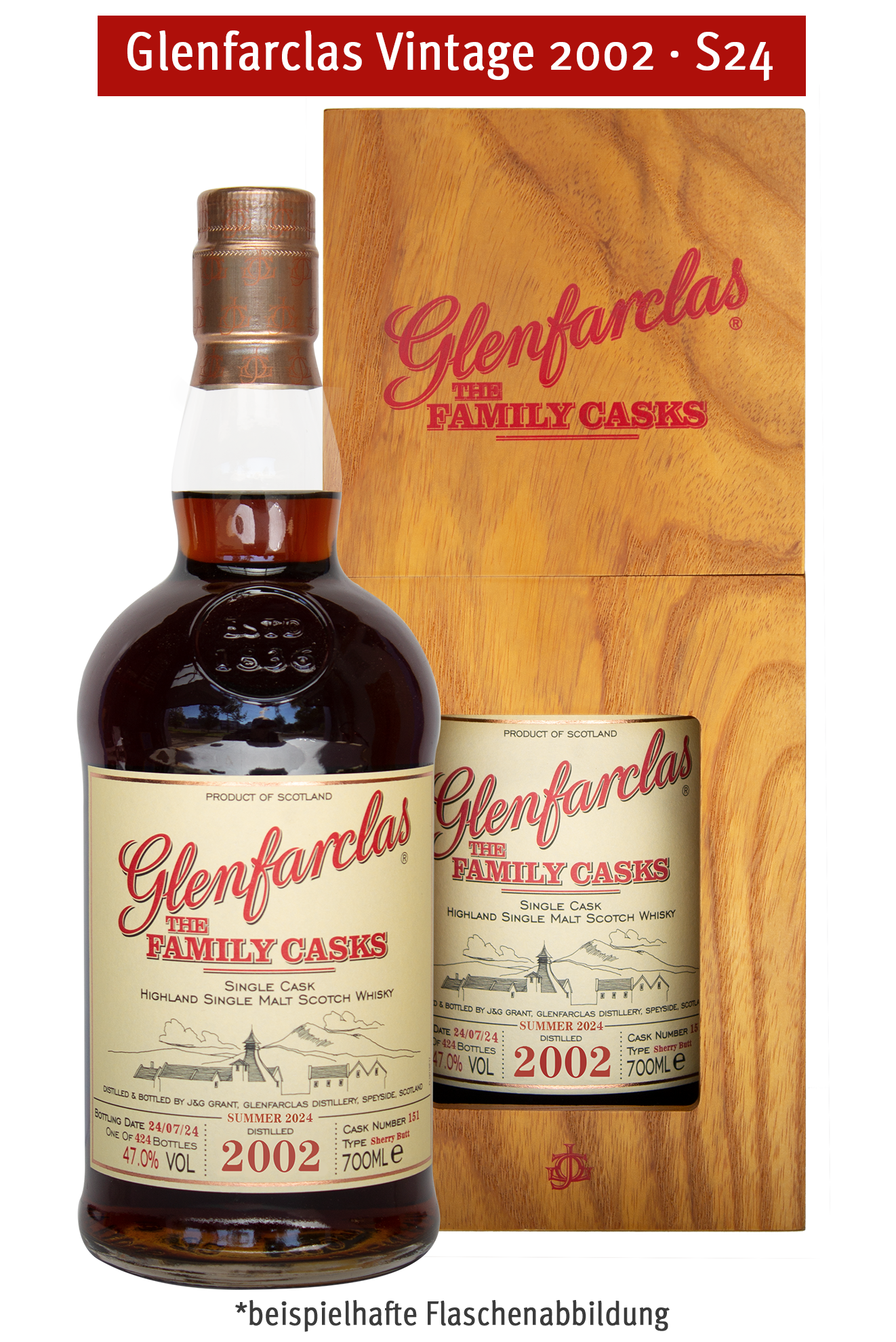 Glenfarclas FMC S24 Vintage 2002