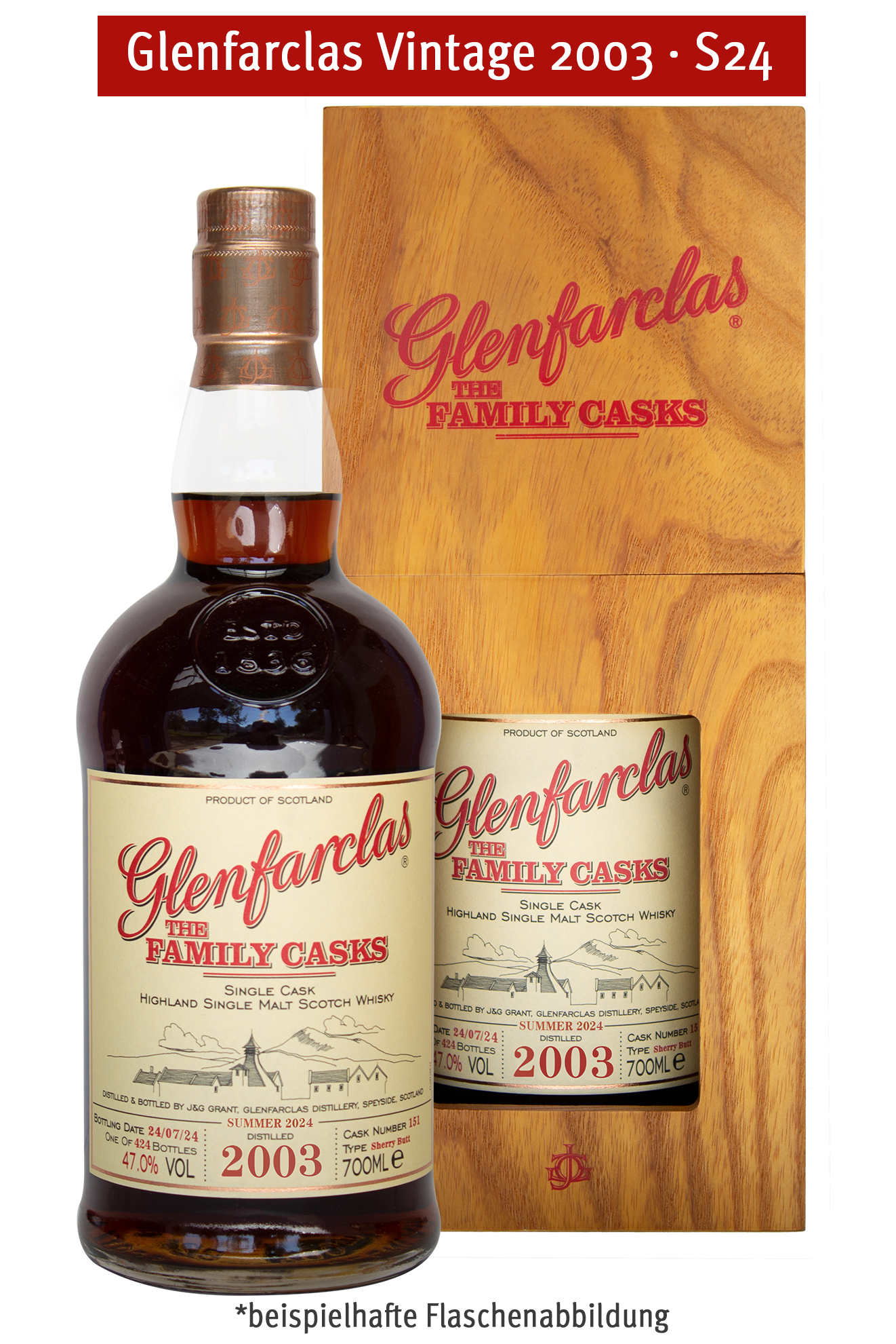 Glenfarclas FMC S24 Vintage 2003