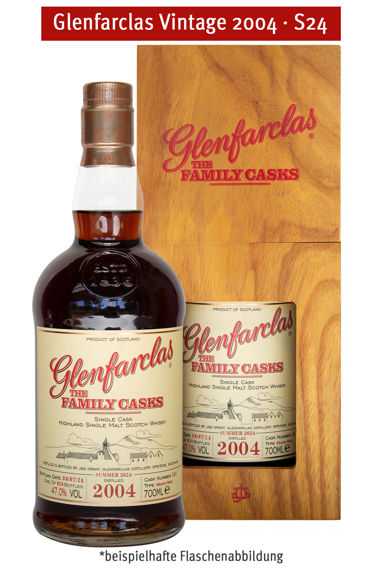 Glenfarclas FMC S24 Vintage 2004