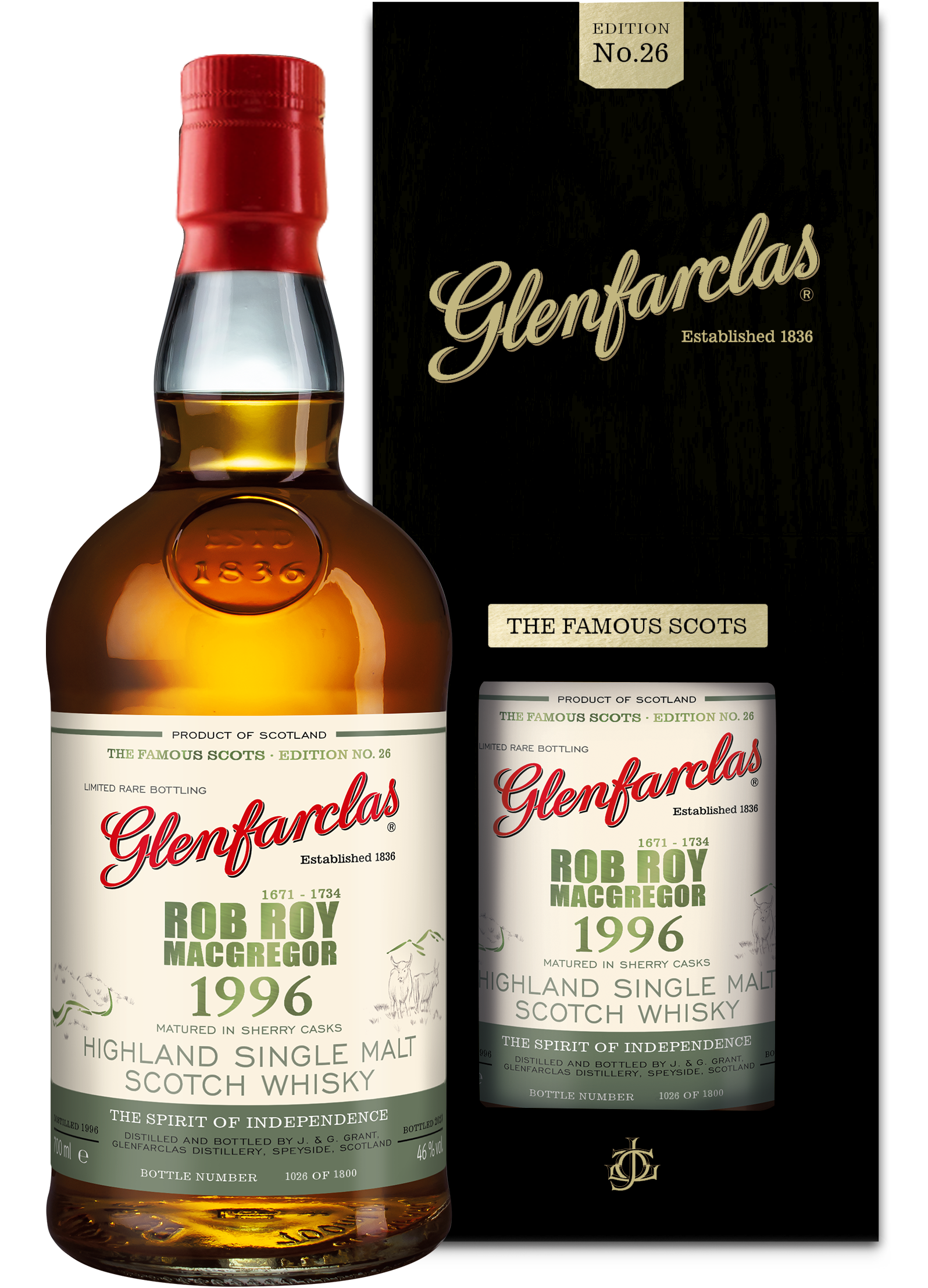 Glenfarclas The Famous Scots Edition No. 26