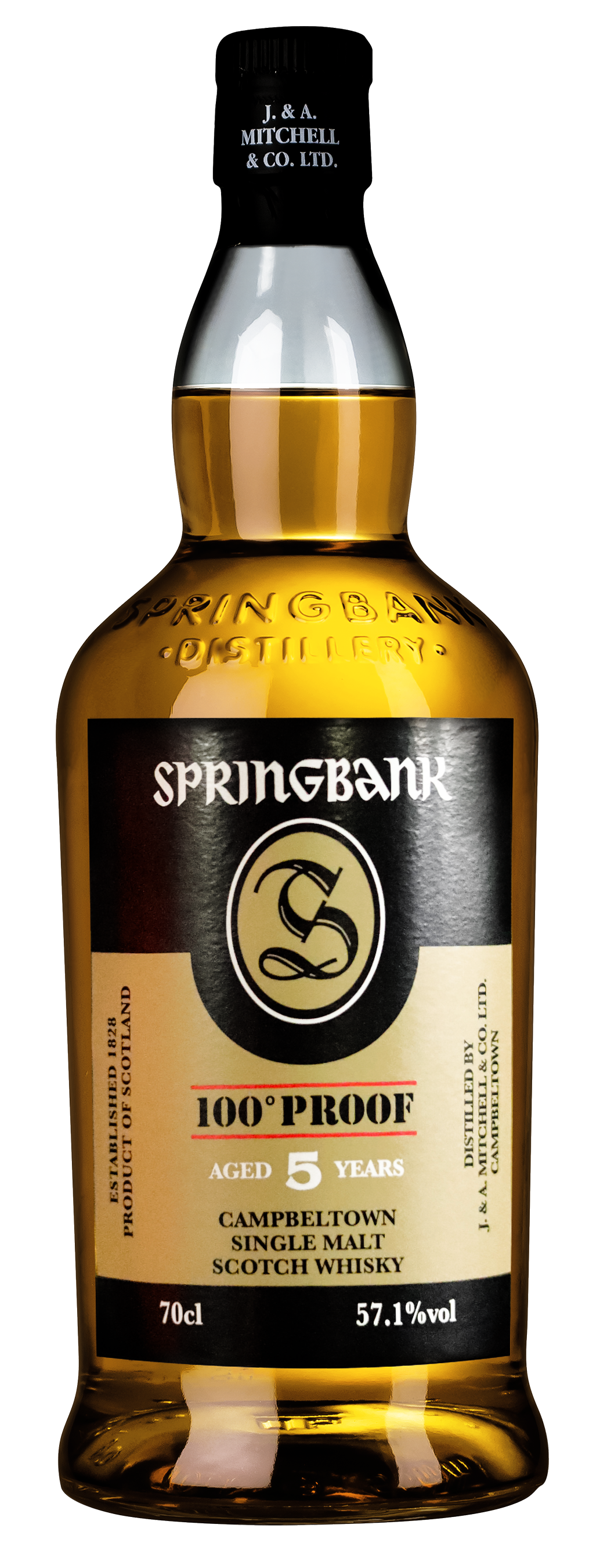 Springbank 100 Proof · 5 Jahre