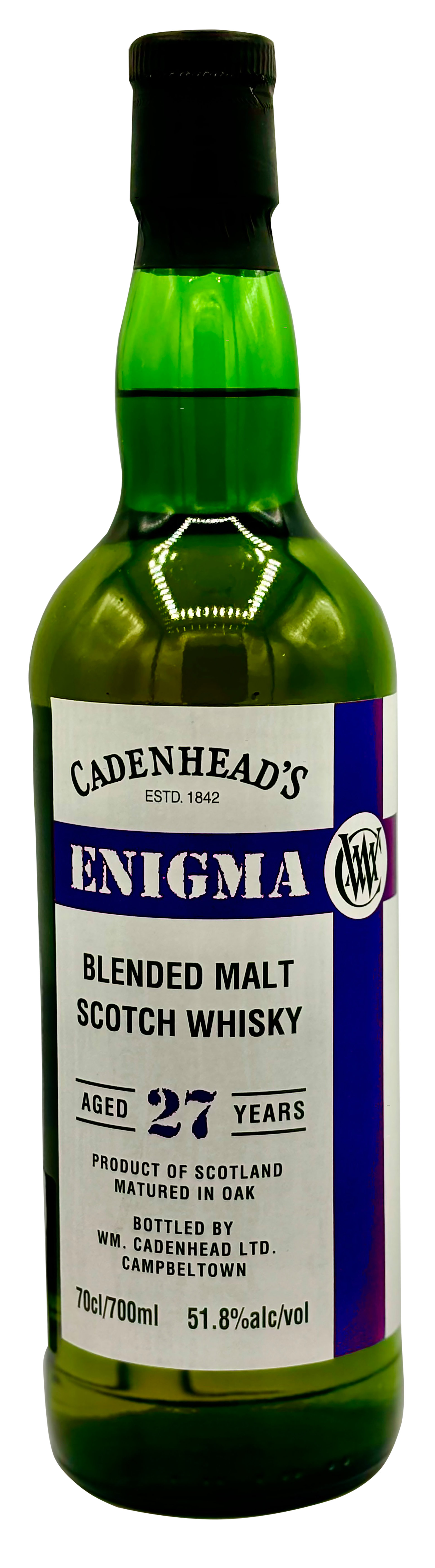 Cadenhead's Enigma 27 Jahre Blended Malt Scotch Whisky BM.2.A.