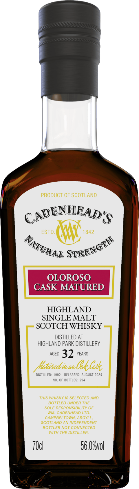 Cadenhead's Highland Park 32 Jahre – Vintage 1992