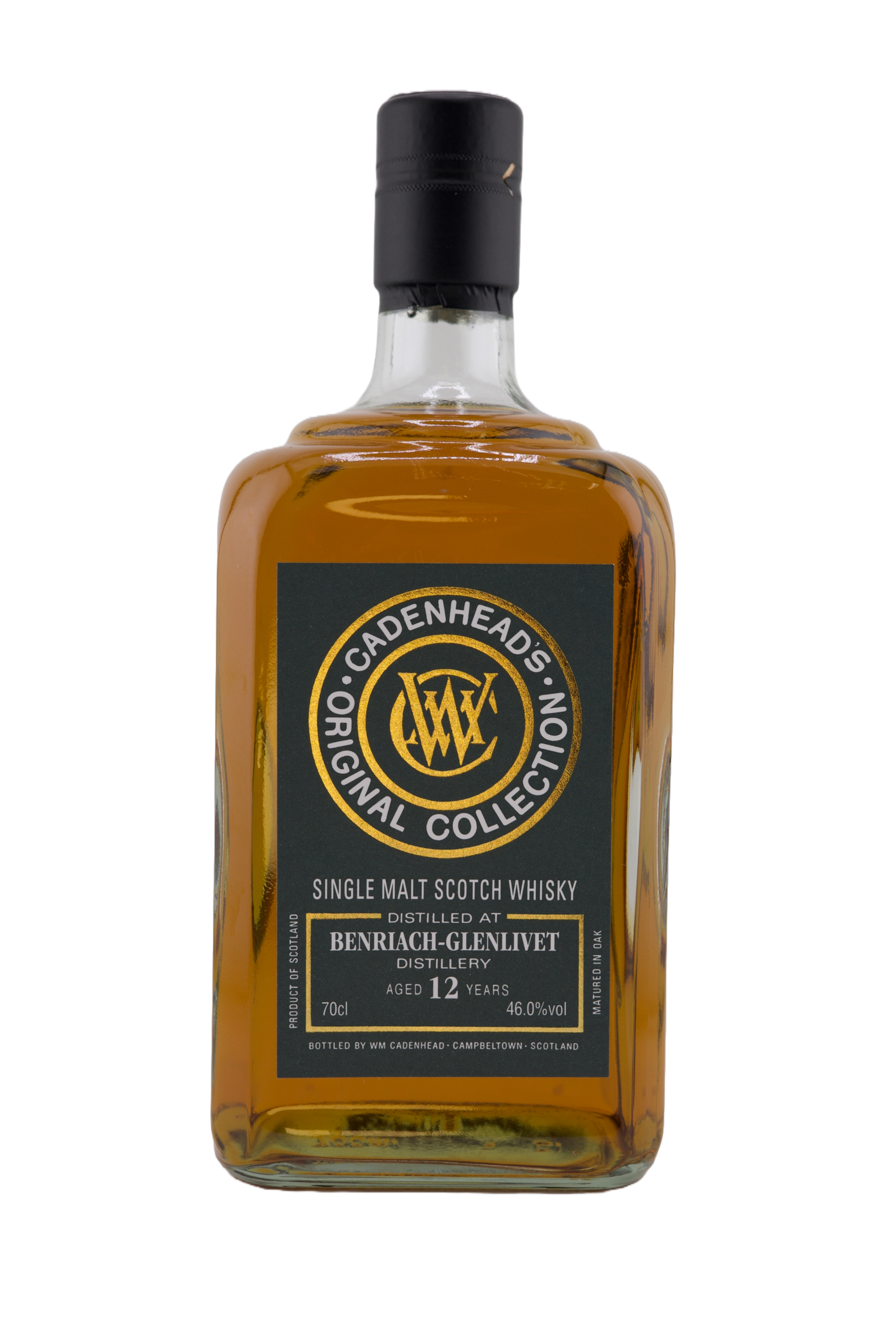 Cadenhead's Benriach-Glenlivet 12 Jahre · 3 year finish in Amontillado Hogsheads