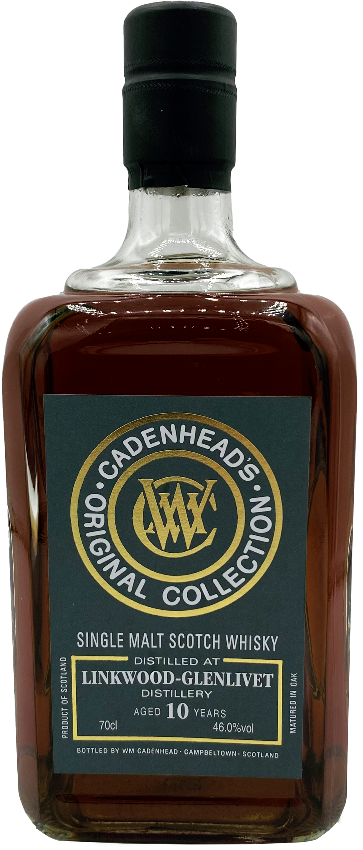 Cadenhead's Linkwood- Glenlivet 10 Jahre Single Malt Scotch Whisky 