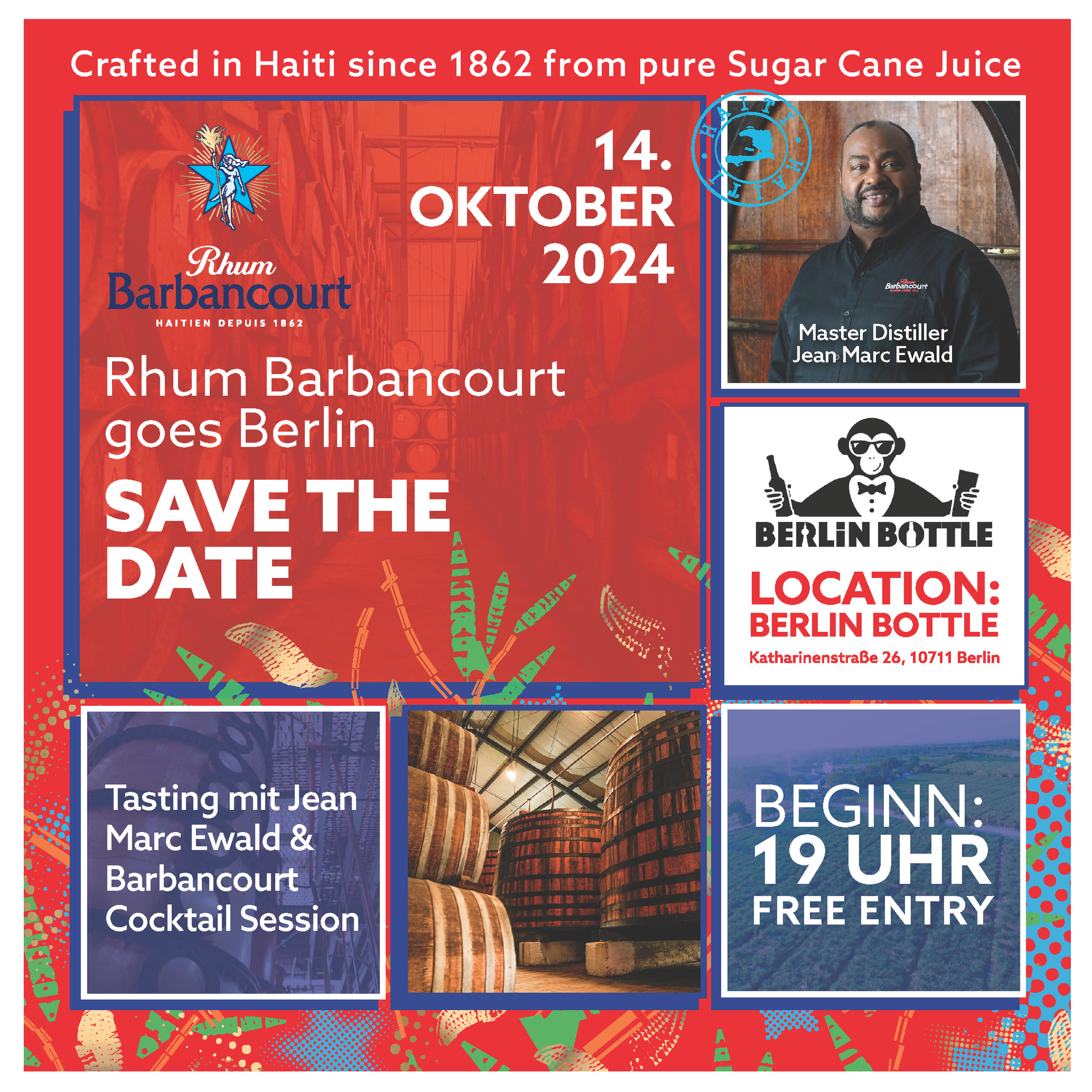 Rhum Barbancourt X Berlin Bottle