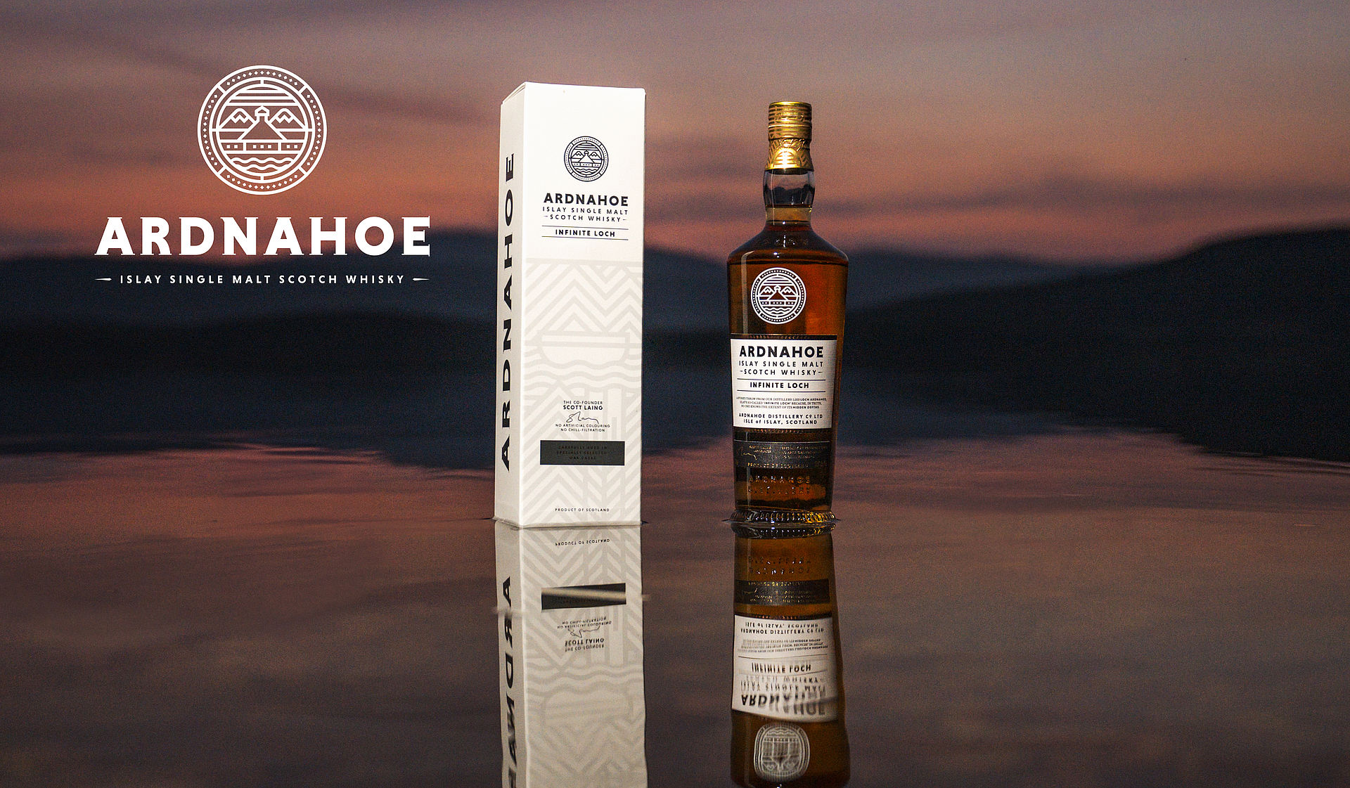 The Ardnahoe Infinite Loch · Islay Single Malt Scotch Whisky